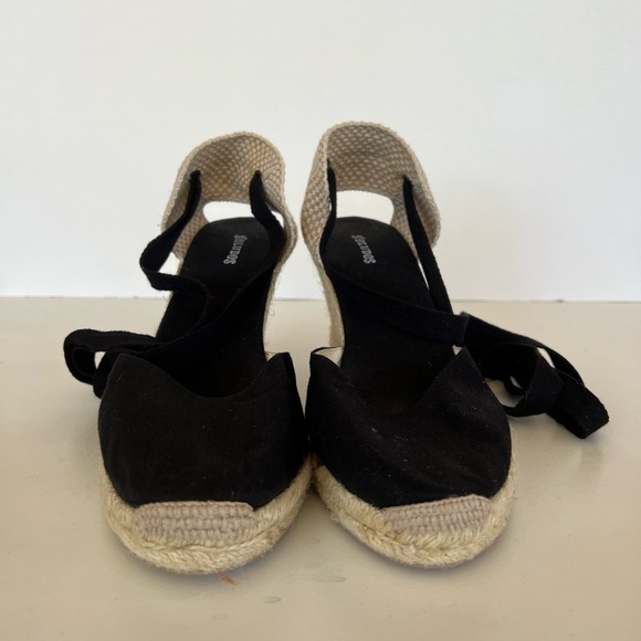 EUC Soludos Marseille Wedge in Black, size 10 - Picture 5 of 11